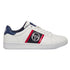 Sneakers bianche da uomo con logo ricamato Sergio Tacchini Nizza Flag LTX, Brand, SKU s324000246, Immagine 0